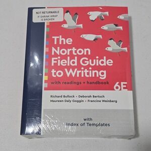 The Norton Field Guide to Writing with Readings Handbook 6E 6th Ed 9781324057437